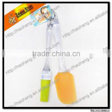 2pcs set silicone butter brush & spatula