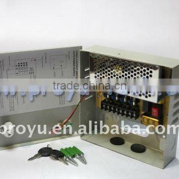 12V3A4C CCTV power supply box support to 4 Channels