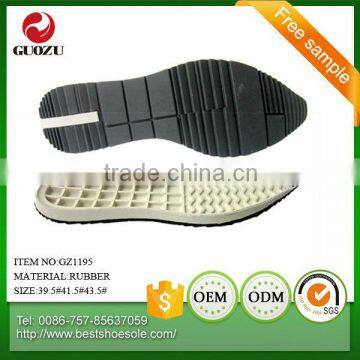 rubber shoe soles factory directly for sale