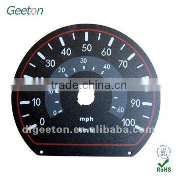 Good Light Transmission Car Automotive Dial Speedometer