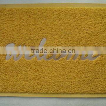 plastic carpet foambacking loop mat advertising carpet