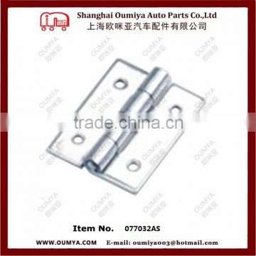 Two sided surface mounted furniture hardware door hinge 077032AS