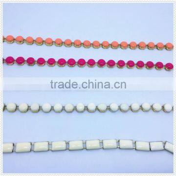 2016 Fashion Decorative Colorful High Quality Metal Chain For Clothes. photo-3