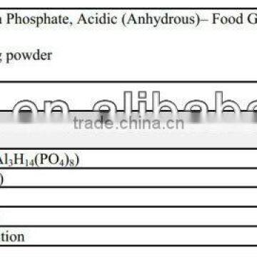 SODIUM ALUMINIUM PHOSPHATE ACIDIC FOOD GRADE photo-1