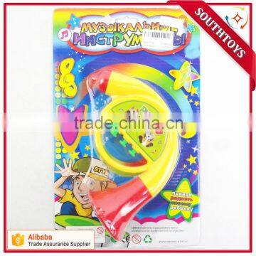Kids Musical Instrument Plastic Trumpet Horn Loudspeaker Toy