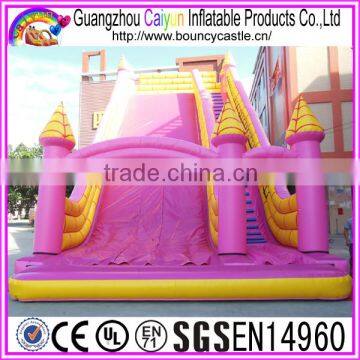 Pink Inflatable Dry Slide With Arch Hot Sales photo-3
