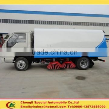 Hot sale made in china foton forland vacuum road sweeper truck