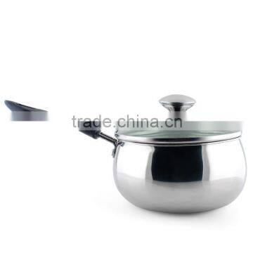 kitchen utensils of stainless steel mini milk pot from china