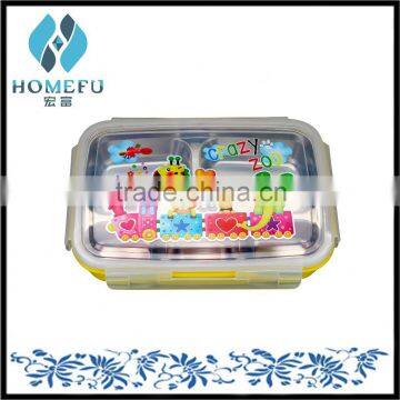 double layer stainless steel food container set