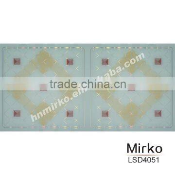 heat transfer film for wall panels