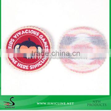 Sinicline Design Cute Round Woven Label for Kids photo-2