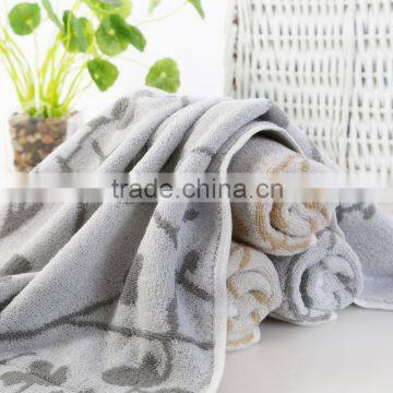 Wholesaler custom towel, 70% bamboo fiber 30% cotton hotel bath towel fabric, travel baby face towel