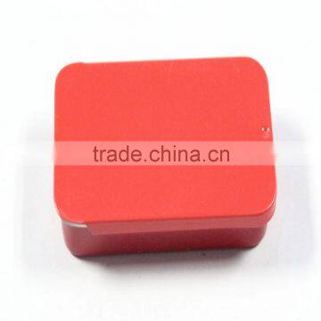 made in china of rectangular lip balm tin can / lip balm tin