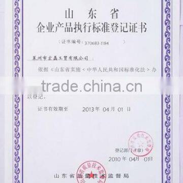 Product performance standards