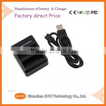 Wholesale price mini USB Micro USB Dual Port AHDBT-401 Battery Charger for Gopro HERO4