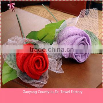 Free Sample promotional rose towel