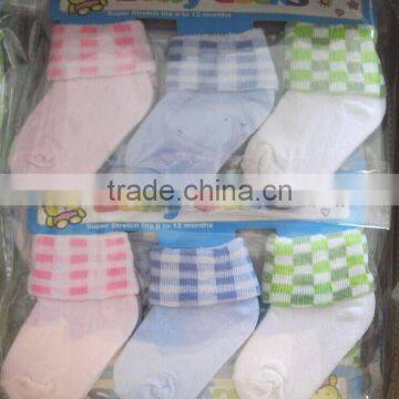 3 in 1 card socks for babies