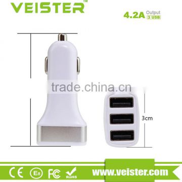 Veister Triple USB Car Charger