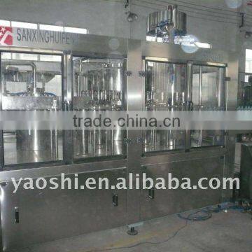 water filling machine, bottle filling machine, pet bottle filler, monoblock