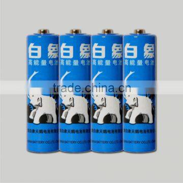 aa r6 um-3 PVC Jacket High Quality Carbon Zinc Battery