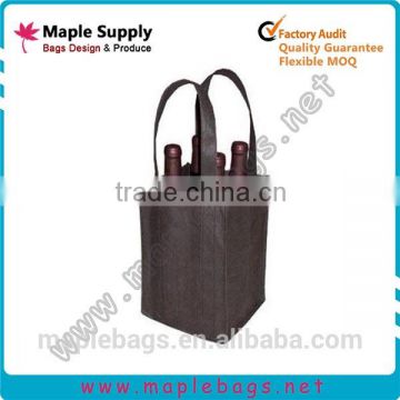 4 Wine Bottle Non-woven Bag