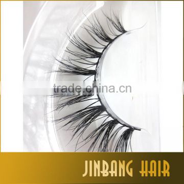 2016 wholesale real mink lashes individual 3D mink eyelashes pakaging private label mink fur eyelashes