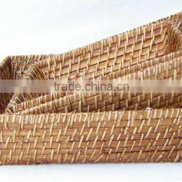 Woven Full Rattan Bread Basket photo-2