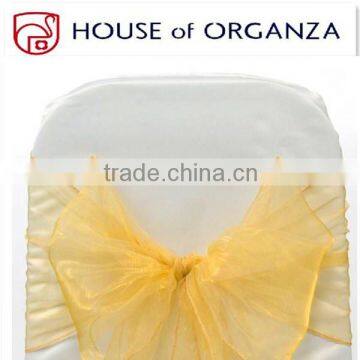 Organza Chair Sashes For Wedding And Event Decoration