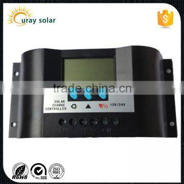 hot sale ce rohs certificated adjustable 15A 20A 25A 30A pwm mini solar charge controller