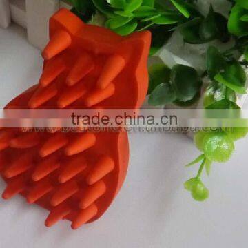 Rubber Dog Grooming Hair Brush photo-2