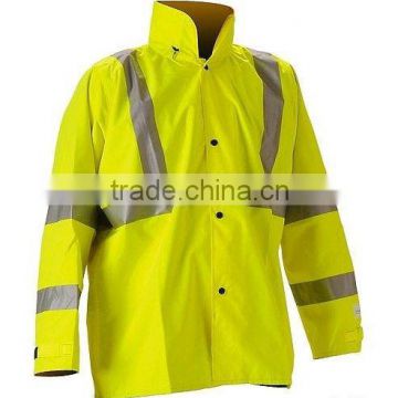 Industrial functional safety rain jacket