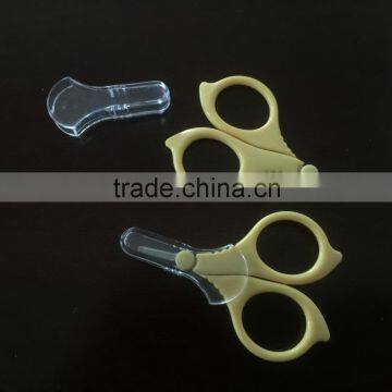 Plastic Baby Safety nail clipper scissors for Newborn