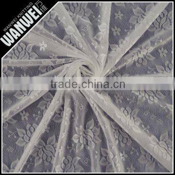 Flat Peony Designer Flower Gray Resilient and Bright Nylon Spandex Lace Fabric for Spring and Summer Dress Wholesale 4176 photo-5