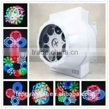 Disco Effect Light 8pcs eye gobo Stage party lights