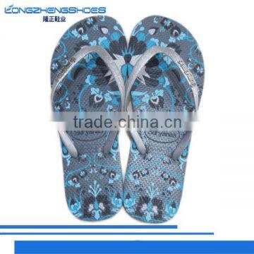 Modern Design Printed EVA Women Beach Slippers
