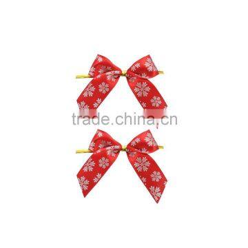 Wholesale Christmas ribbon bow pre-made bow