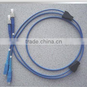 Amored FC-LC Singlemode Duplex Fiber Patch Cord