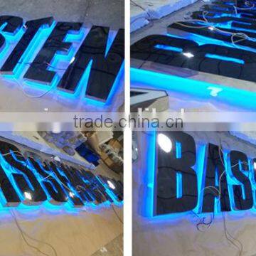 LED Backlit Stainless Steel Letters Sign/mirror Stainless Steel Letters photo-2