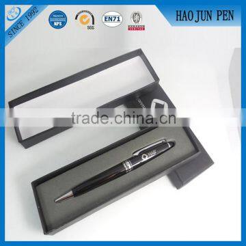 2016 hot selling promotional pens set/ metal pen/ black pen set for gift