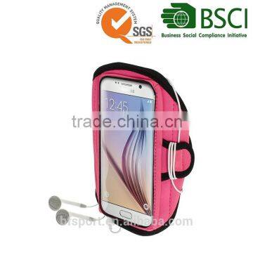 China Manufactorer Custom Sports Running Adjustable Hook and Loop for Armband Phone Cases photo-5