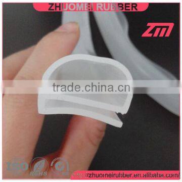 flexible e shape silicone seal for oven door