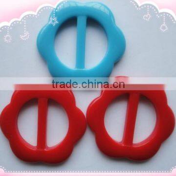 flower plastic buckles for kids clothes,garment accessory,backpacks