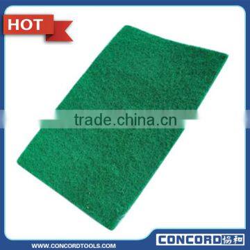 High Quality Abrasive Paper Abrasive Sandpaper Green abrassive pads set of 3pcs