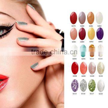 Factory sales directly 4-5 free samples soak off uv nail gel polish