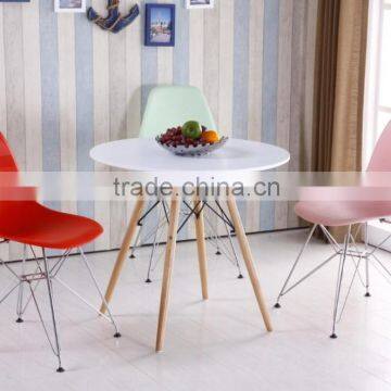 Home Furniture Hot Sale Plastic Chair With Aluminum Legs photo-2