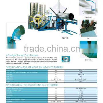 ALMACO Folded Spiral-seam Tube Former And Arc Flange