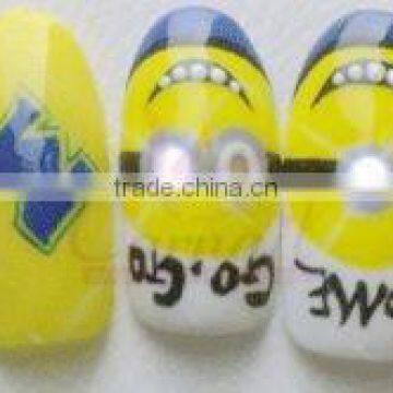 Nail Art New Product NFC Nail Stickers for 3D Nail Art Decoration Shining Beauty