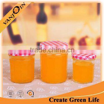 Wide Mouth GLASS 13 OUNCE JAR WITH LID For Crafts Or Storage photo-4