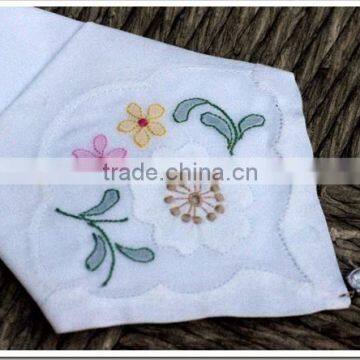 Individual Napkin, Cotton, With Nice Hand Embroidered Pattern photo-5