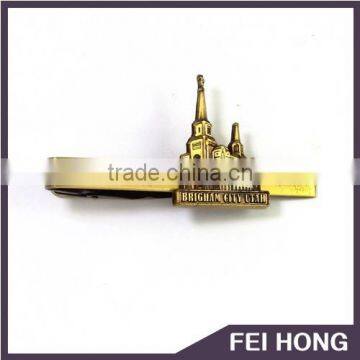 Customized fantastic good price metal 3D tie pin for gifts